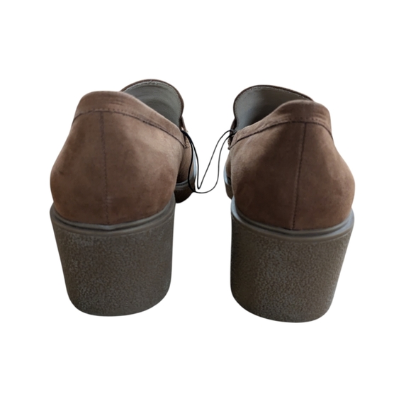 Torrid Crepe Heeled Loafer Tan Size 11 - Picture 3 of 12